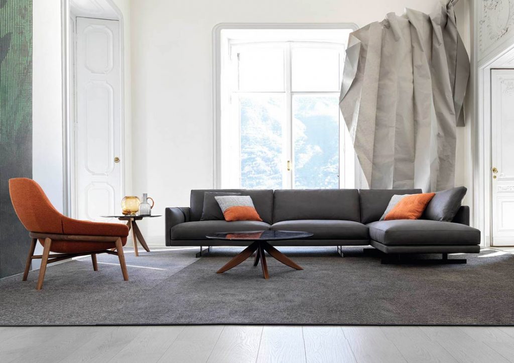 沙发DeeDee皮革douglas-berto的梦境设计在Meda中完成